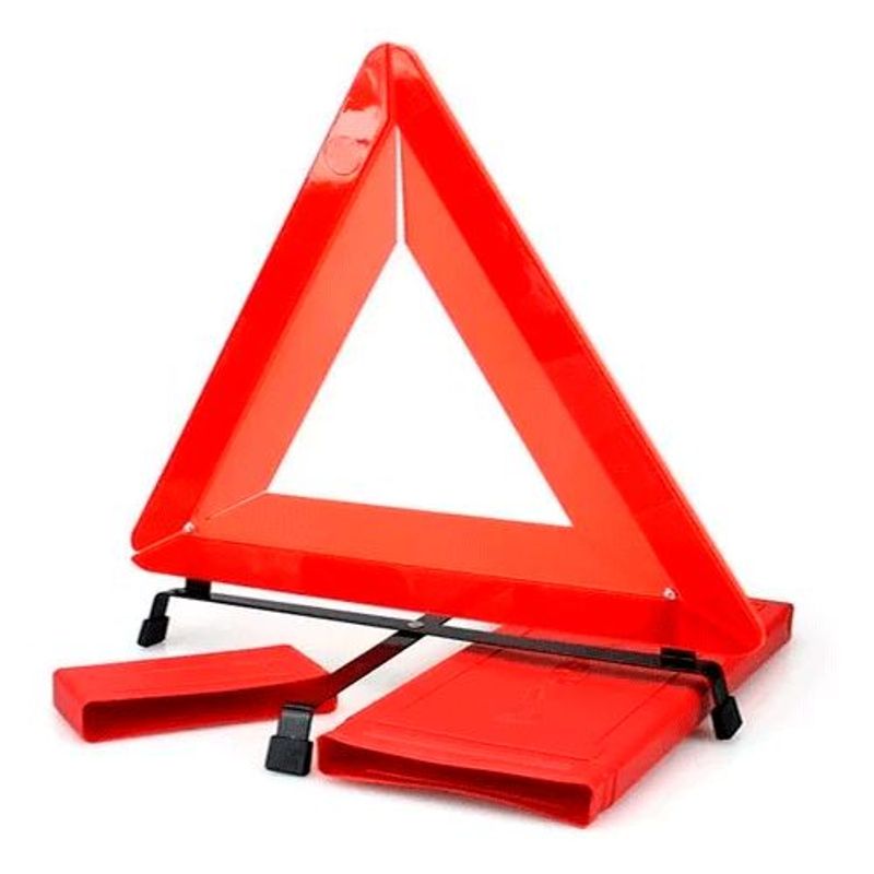 GENERICO - Triangulo de Seguridad Reflectivo 43cm