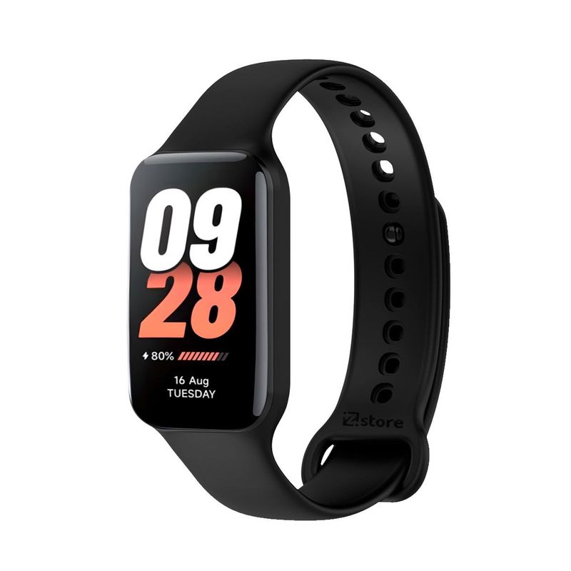 GENERICO - Correa Compatible Con Xiaomi Mi Band 8 Active Negro