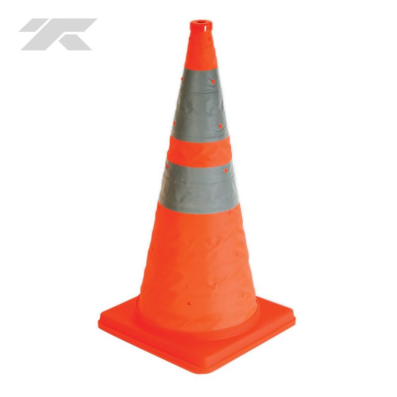 GENERICO - Cono de Seguridad 70cm Rebatible
