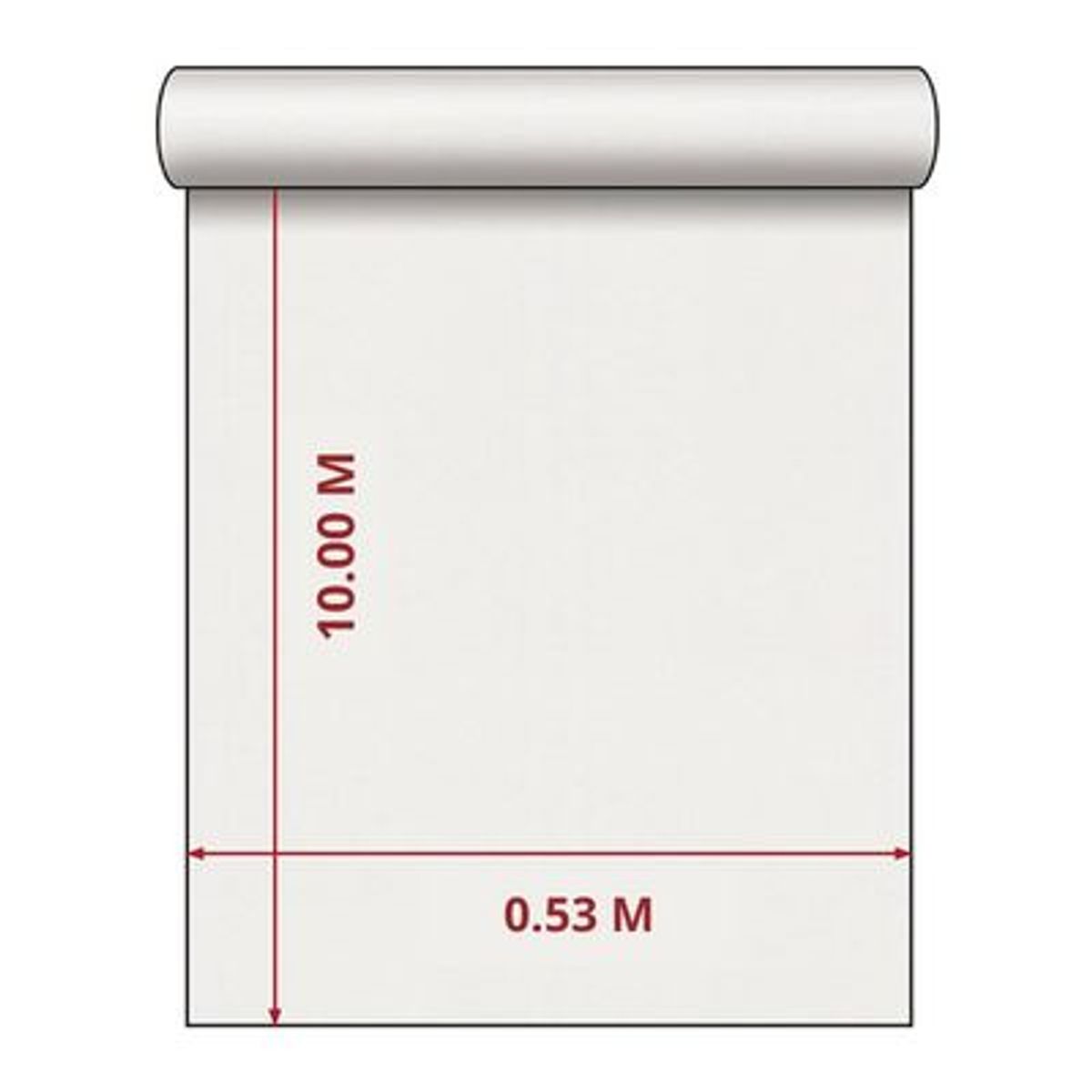 GENERICO - PAPEL TAPIZ BEIGE  0.53 X 10 M PARA PARED