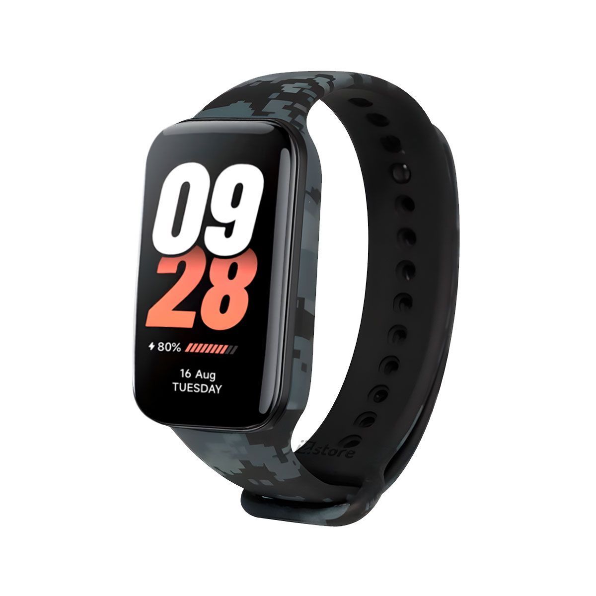GENERICO - Correa Compatible con Xiaomi Mi Band 8 Active Camuflado Mosaico