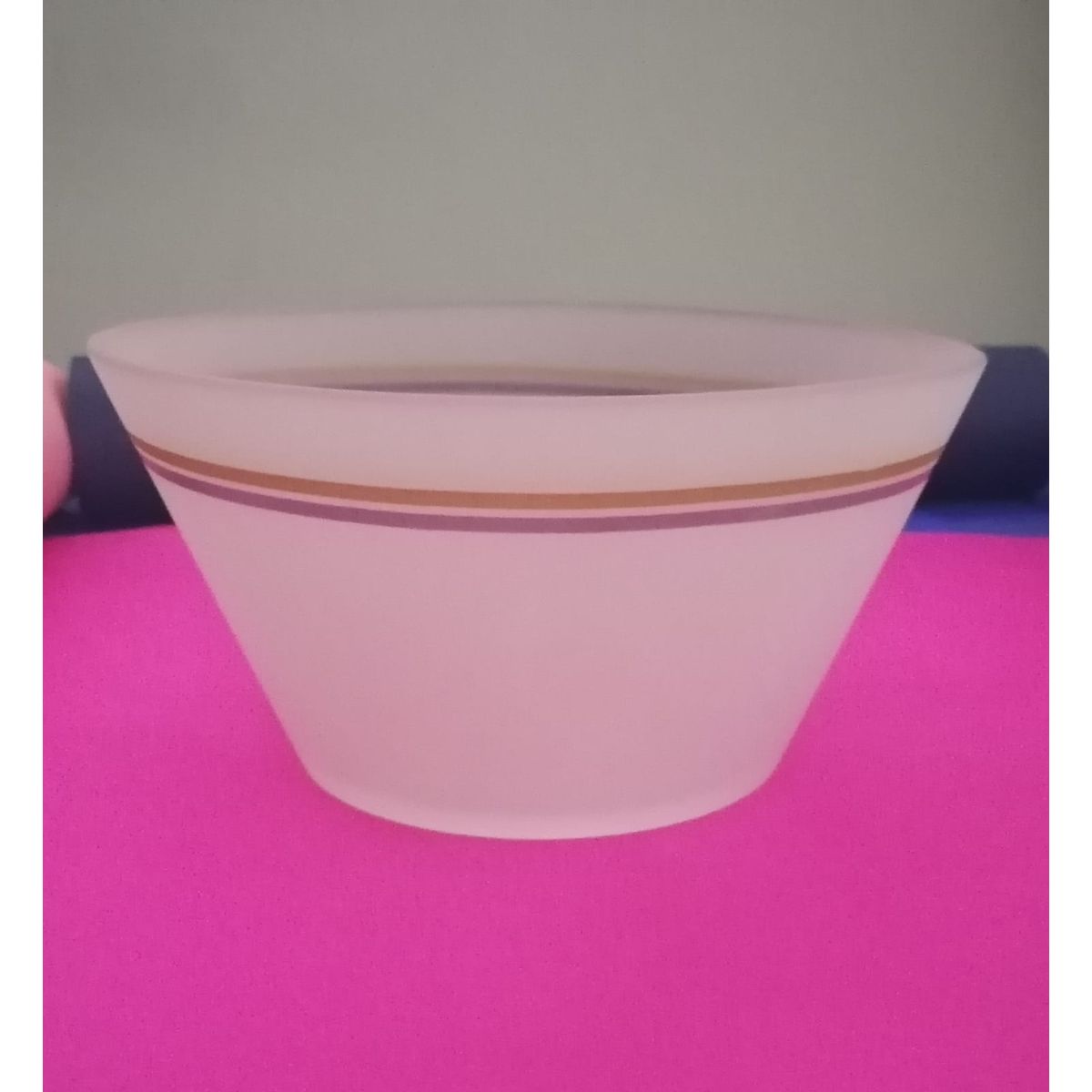 GENERICO - Set de Ensaladas vidrio arenado, 7 piezas