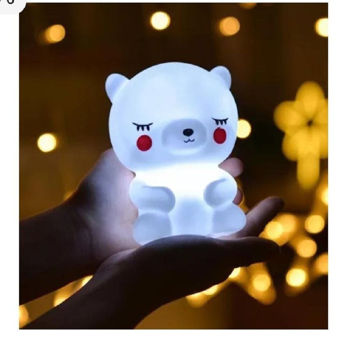 GENERICO - Mini Lampara Nocturna Luz Led Infantil Gatito Rosado
