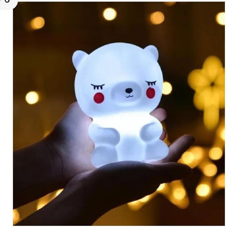 GENERICO - Mini Lampara Nocturna Luz Led Infantil Gatito Rosado