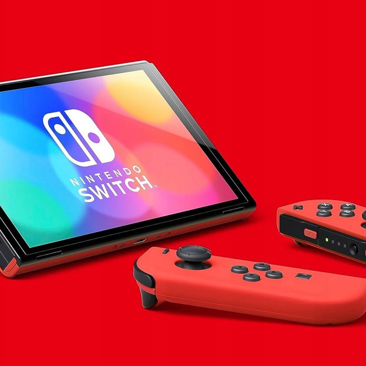 NINTENDO - Consola Nintendo Switch Oled Mario Red Color Rojo
