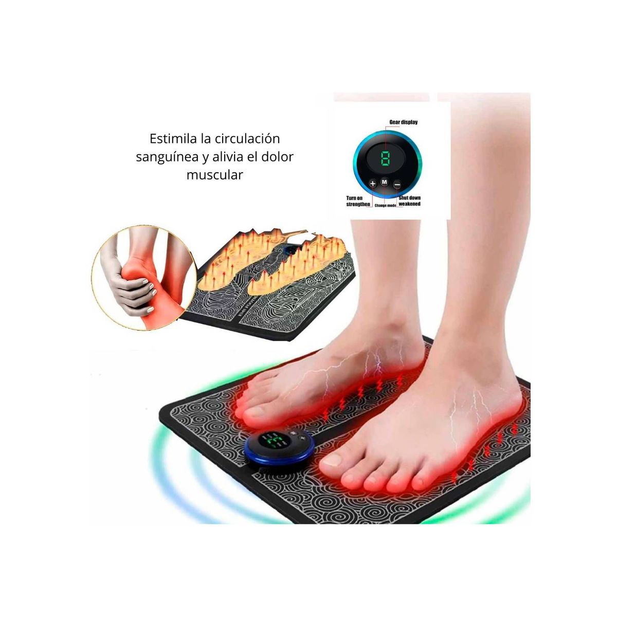 GENERICO - Electro masajeador para pies