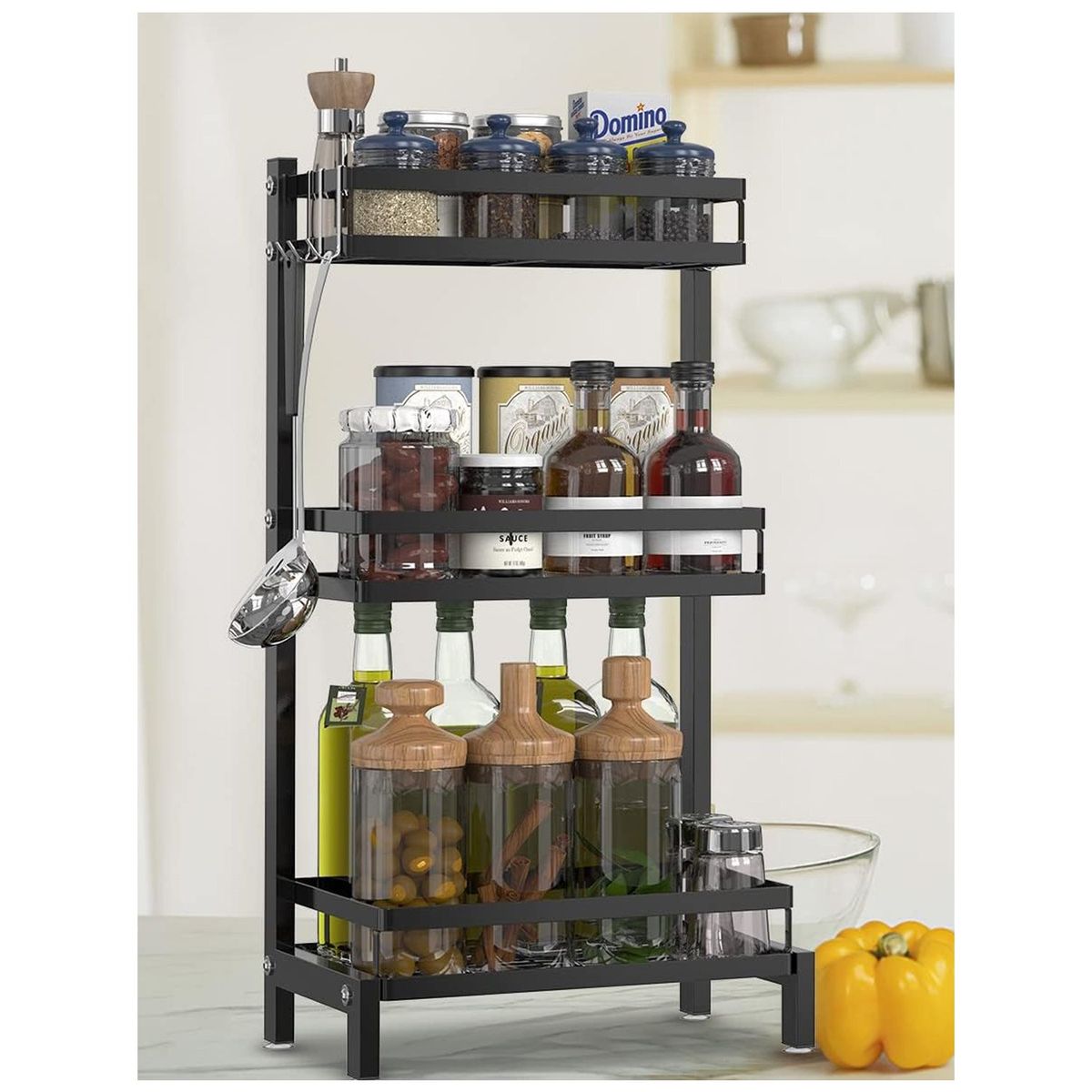 VENTITAS HOME - Organizador de Especias Mariano Ventitas Home Negro