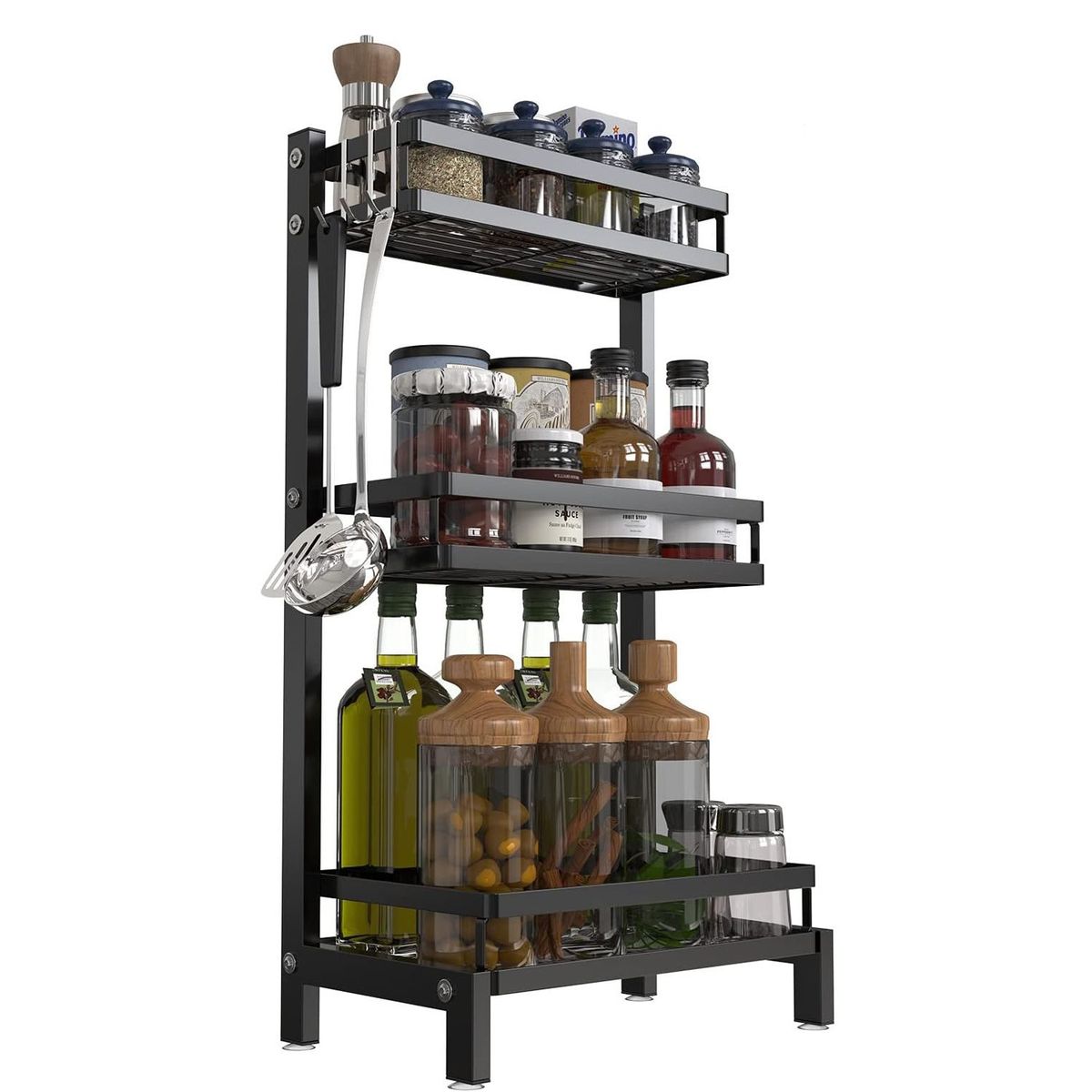 VENTITAS HOME - Organizador de Especias Mariano Ventitas Home Negro