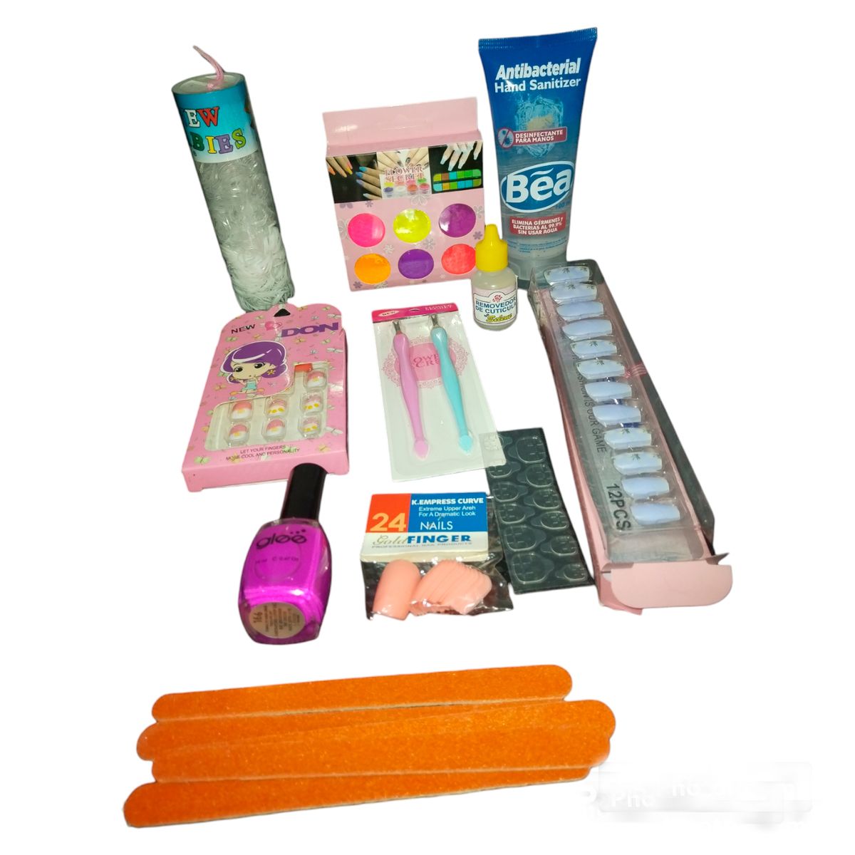 GENERICO - kit para uñas manicure básicoregalos