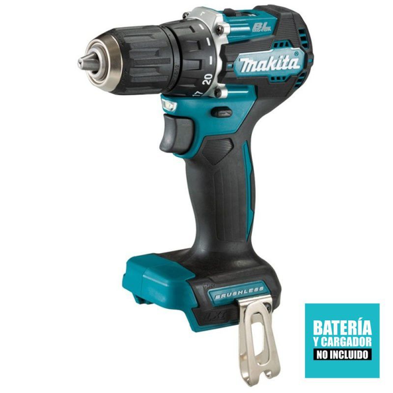 MAKITA - Taladro Atornillador 1/2" 18V LXT BL 40Nm Baretool Makita DDF487Z