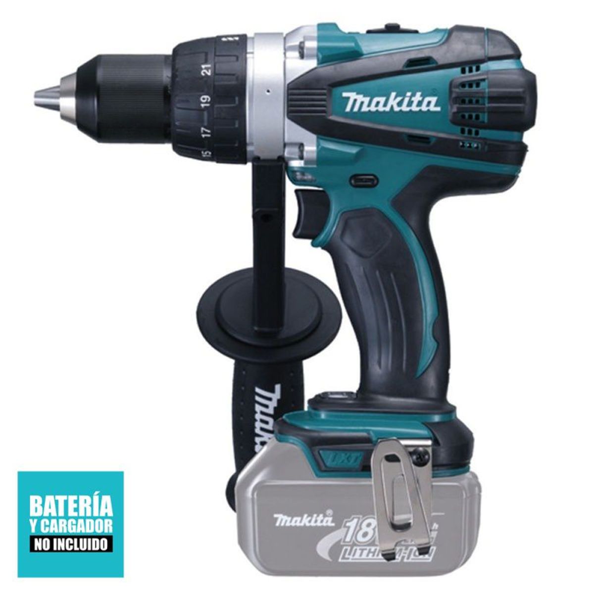 MAKITA - Taladro Atornillador 1/2'' 18V LXT 84Nm Baretool Makita DDF458Z