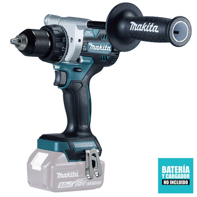 MAKITA - Taladro Atornillador 1/2" 18V LXT BL 125Nm Baretool Makita DDF486Z