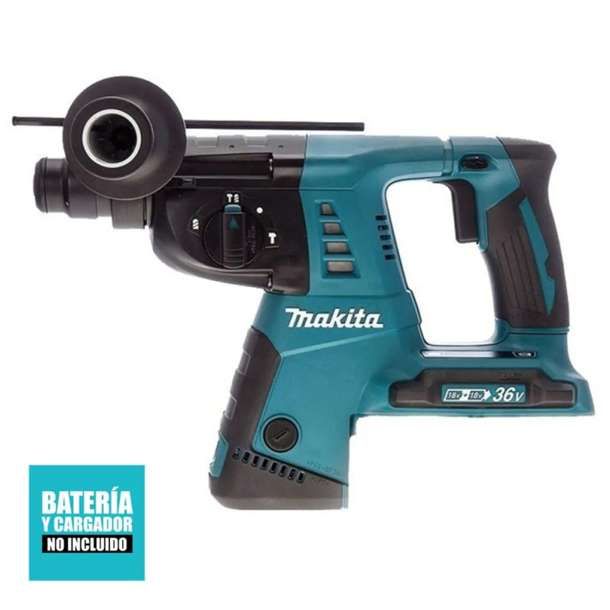 MAKITA - Rotomartillo SDS Plus 36V LXT 1250 rpm Baretool Makita DHR263Z