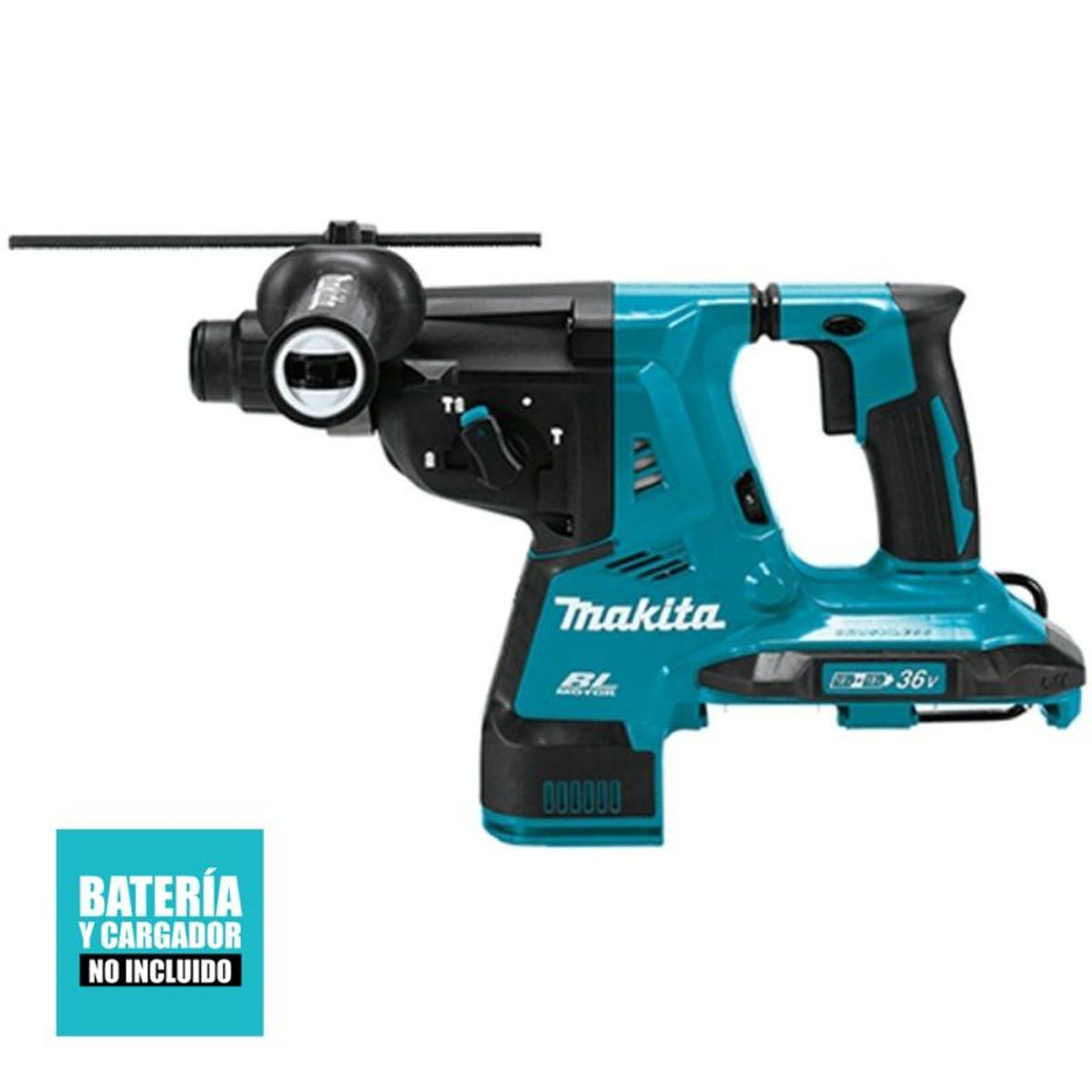 MAKITA - Rotomartillo Sds-Plus 36V LXT 18Vx2 BL 28J Baretool Makita DHR280Z