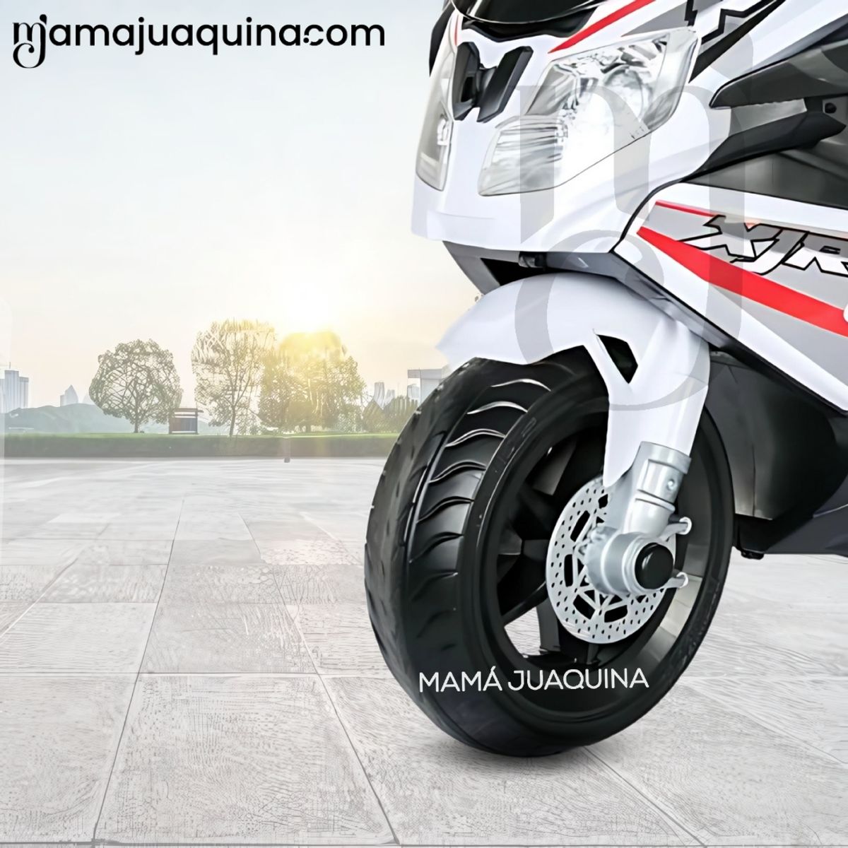 BABY - Trimoto a Batería para Niños «DELTA» White