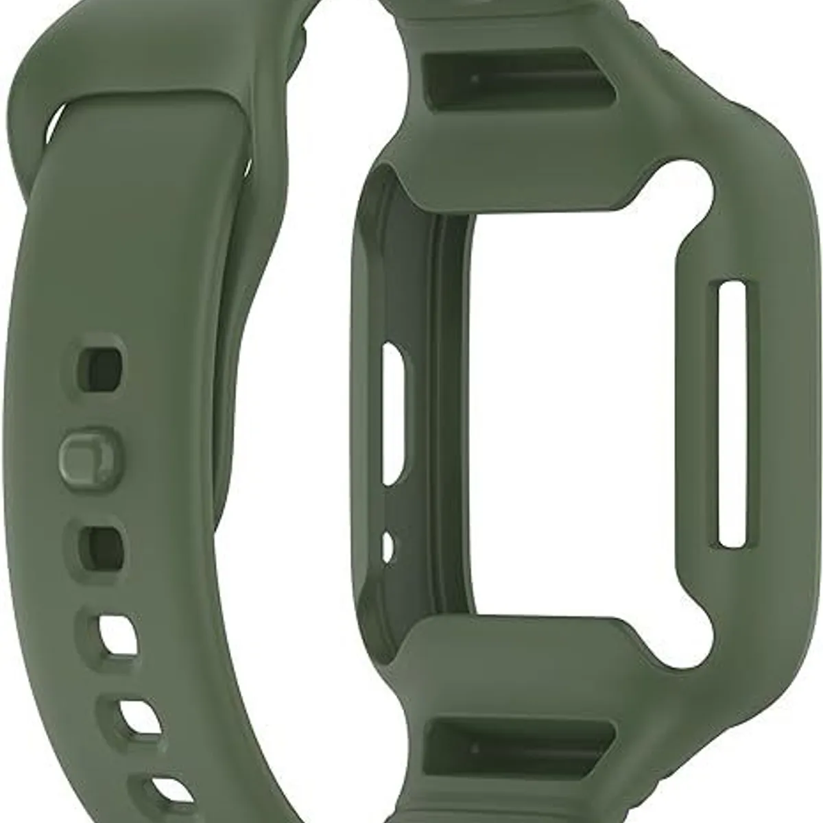 GENERICO - Correa de Silicona  Xiaomi Redmi Watch 3 Active - Verde Militar