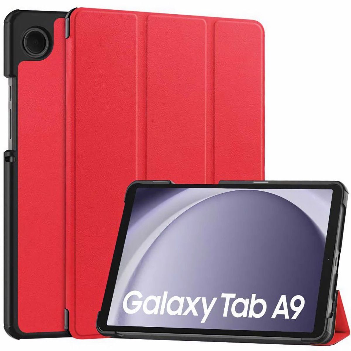 GENERICO - Funda Bookcover para Tablet Samsung  Galaxy tab A9 8.7" Rojo