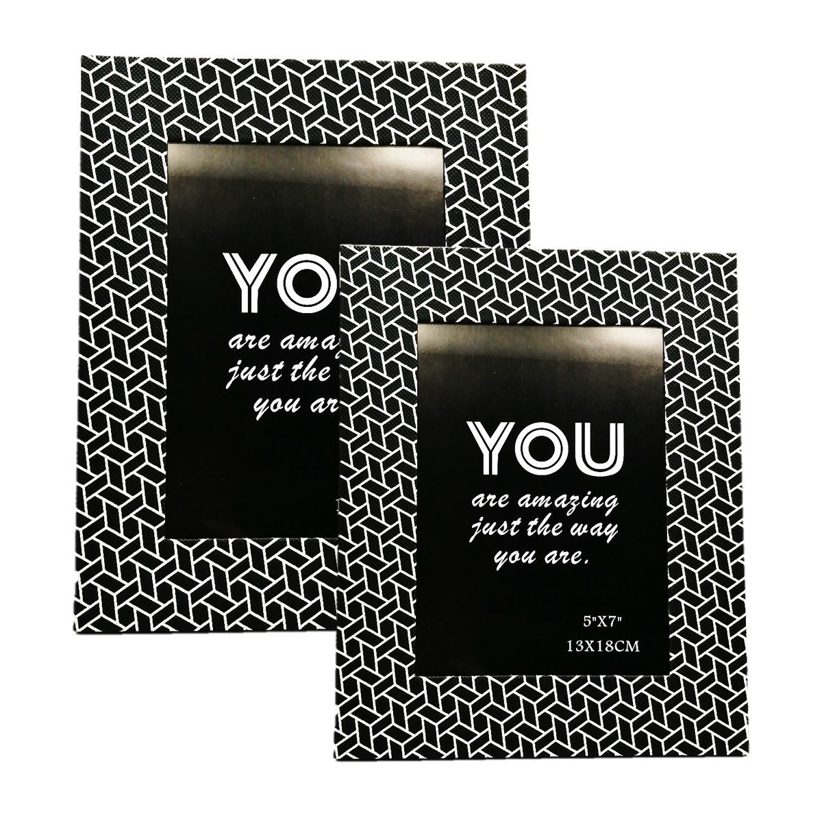 CONCEPT - Set x 2 Portaretratos Marco You - Negro