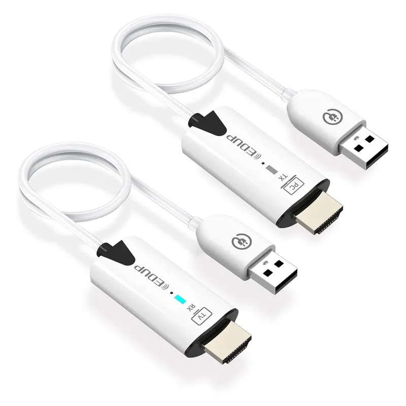 GENERICO - Cable Transmisor de Audio y Video Inalámbrico Hdmi Usb  hasta 30mts