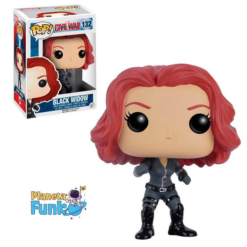 FUNKO - BLACK WIDOW AVENGERS CIVIL WAR