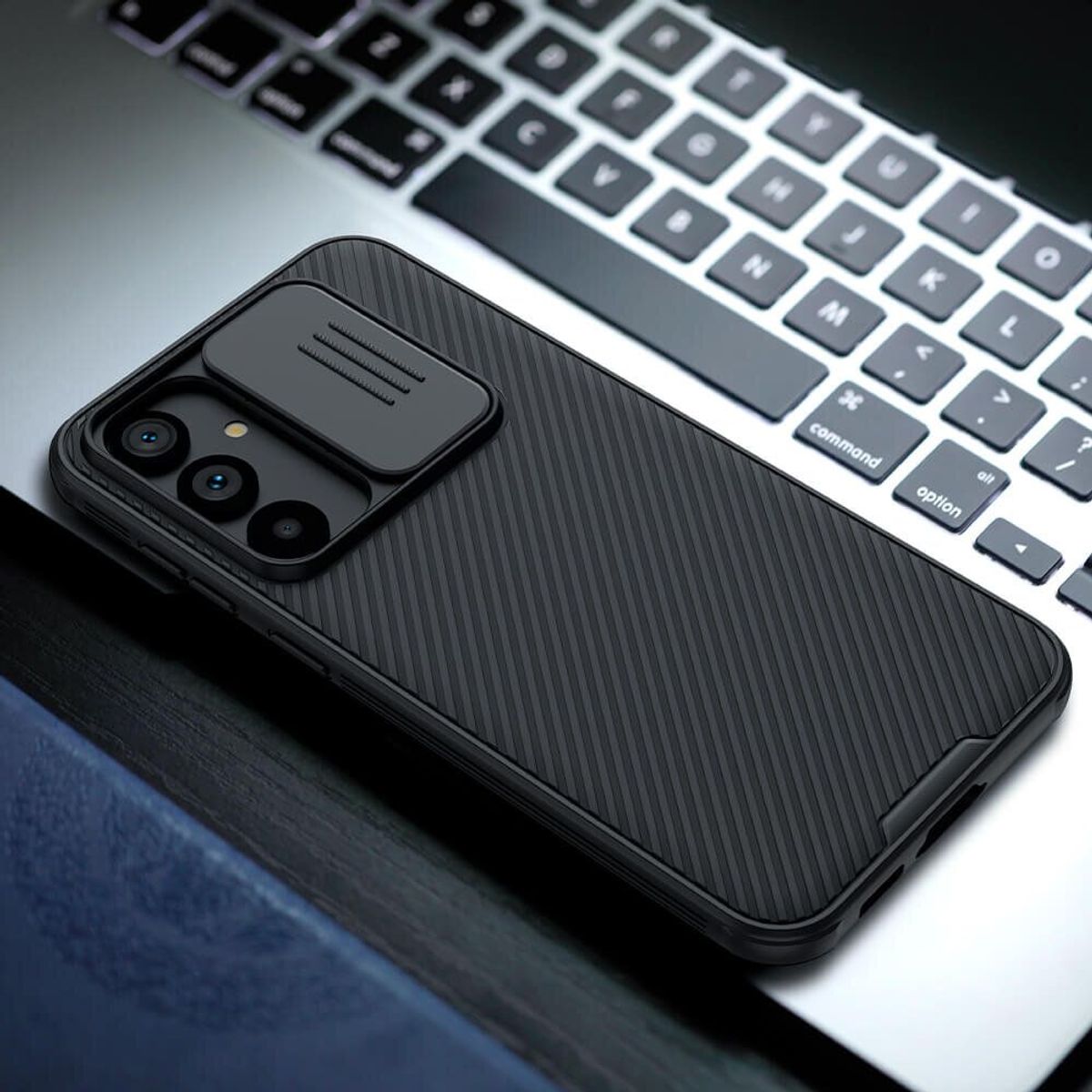 NILLKIN - Funda Nillkin  Samsung Galaxy S23 FE - Negro