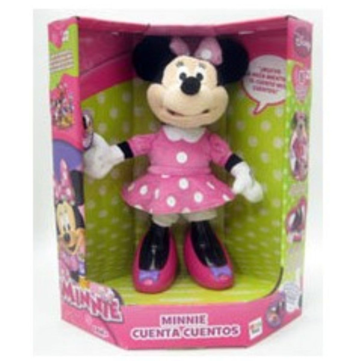 IMC TOYS - Minnie Mouse Cuenta Cuentos Muñeca Interactiva Disney