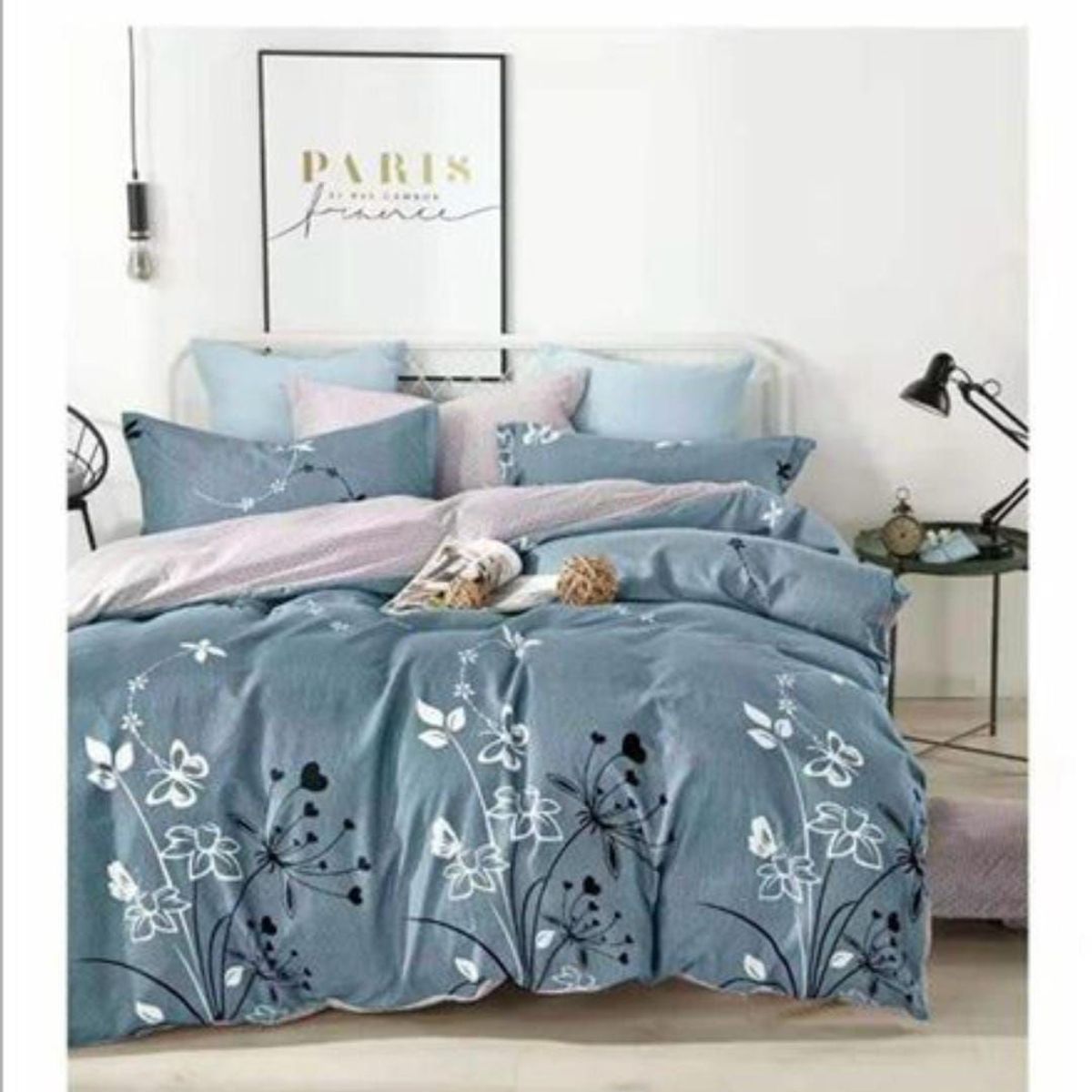 CASATEX - JUEGO DE SÁBANAS CON DISEÑO CASATEX QUEEN