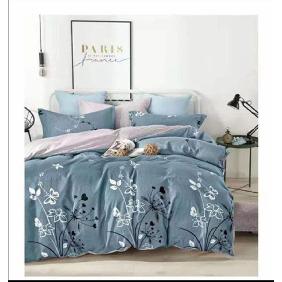 CASATEX - JUEGO DE SÁBANAS CON DISEÑO CASATEX QUEEN