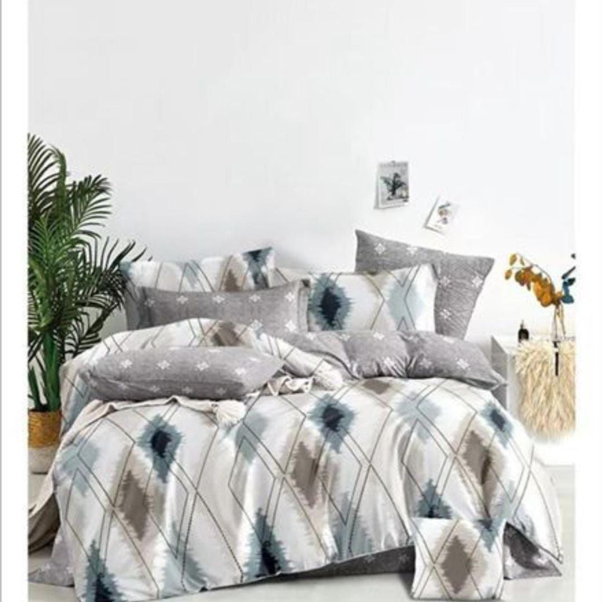 CASATEX - JUEGO DE SÁBANAS CON DISEÑO CASATEX QUEEN