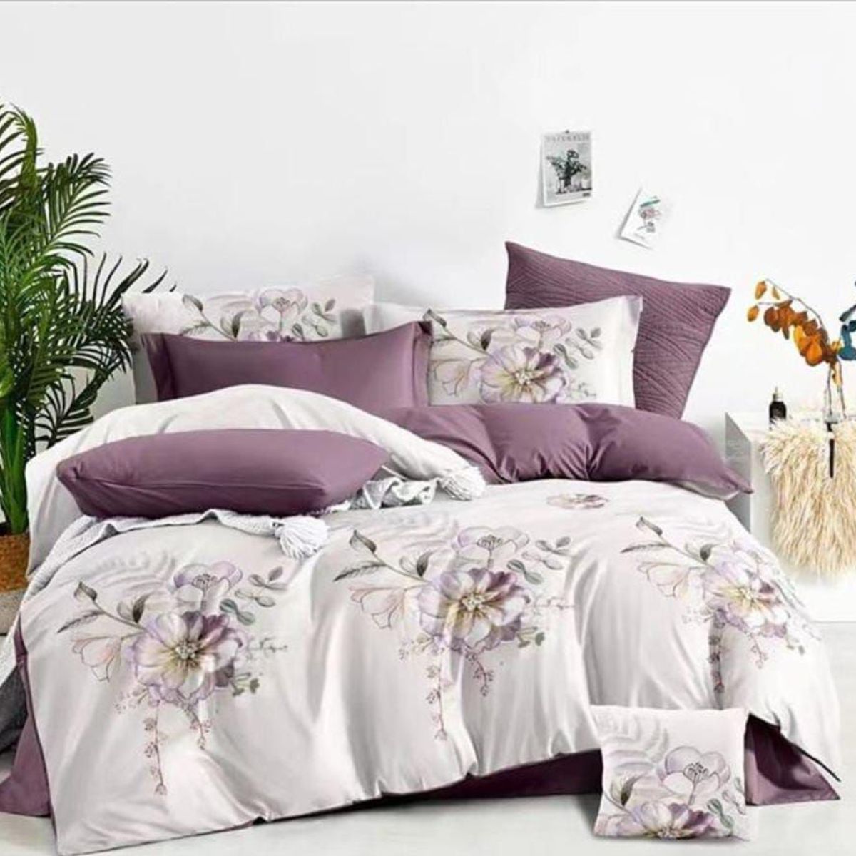 CASATEX - JUEGO DE SÁBANAS CON DISEÑO CASATEX QUEEN