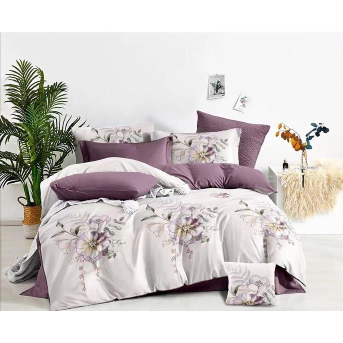 CASATEX - JUEGO DE SÁBANAS CON DISEÑO CASATEX QUEEN