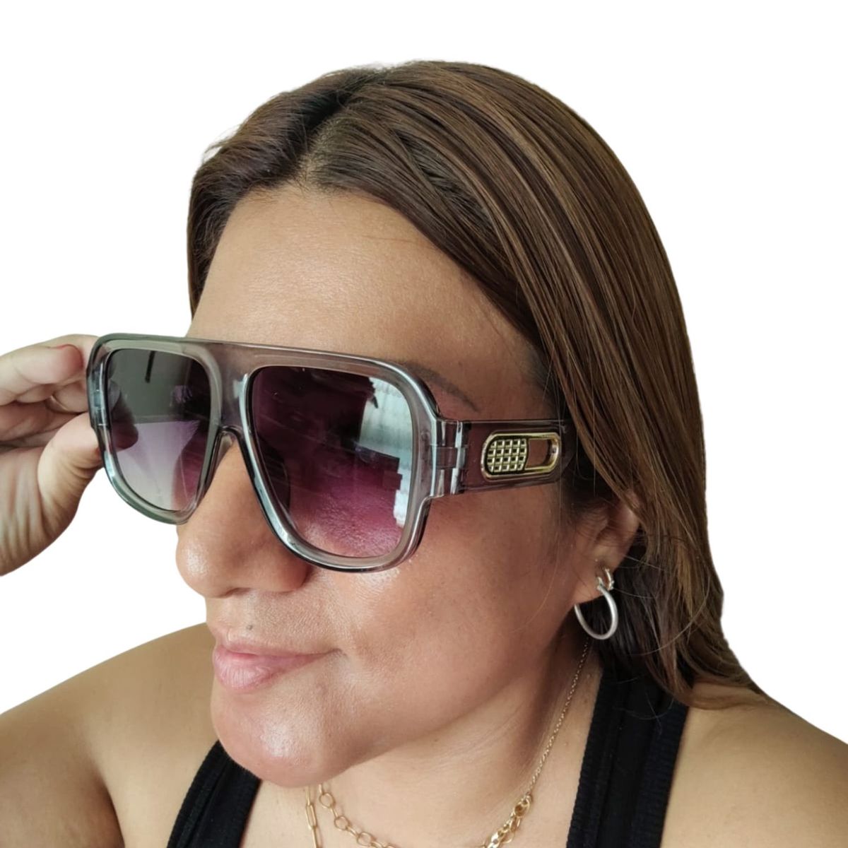 GENERICO - Lentes de Sol Unisex Versatil PL1903 Gris