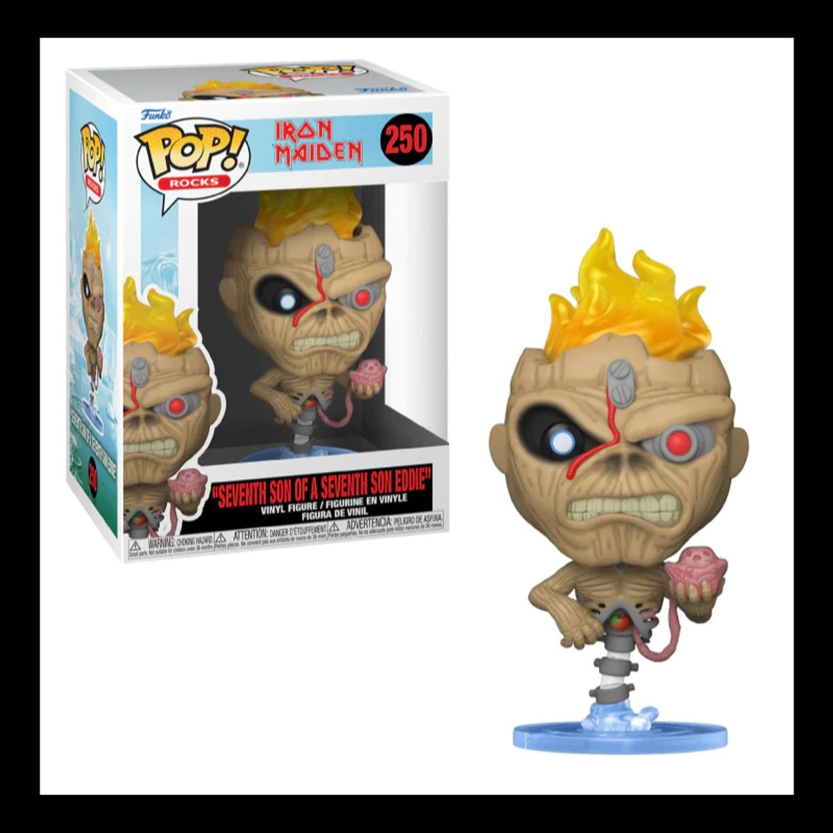 FUNKO - Funko Pop Eddie Seventh Son of a Seventh Son Iron Maiden