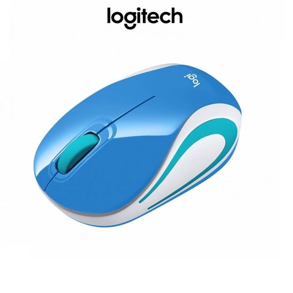 LOGITECH - Mouse Logitech M187 Mini Blue