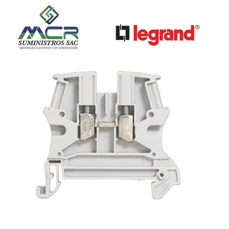 LEGRAND - BORNERA PARA RIEL DIN DE 4MM UNIVERSAL LEGRAND 10 UND