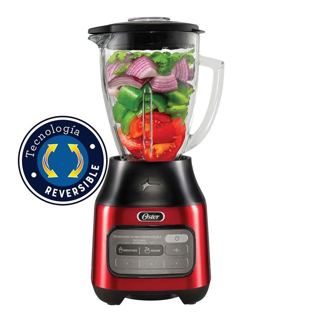 OSTER - Licuadora con tecnología reversible 3 vel. más pulso BLSTPEG-CRT Oster