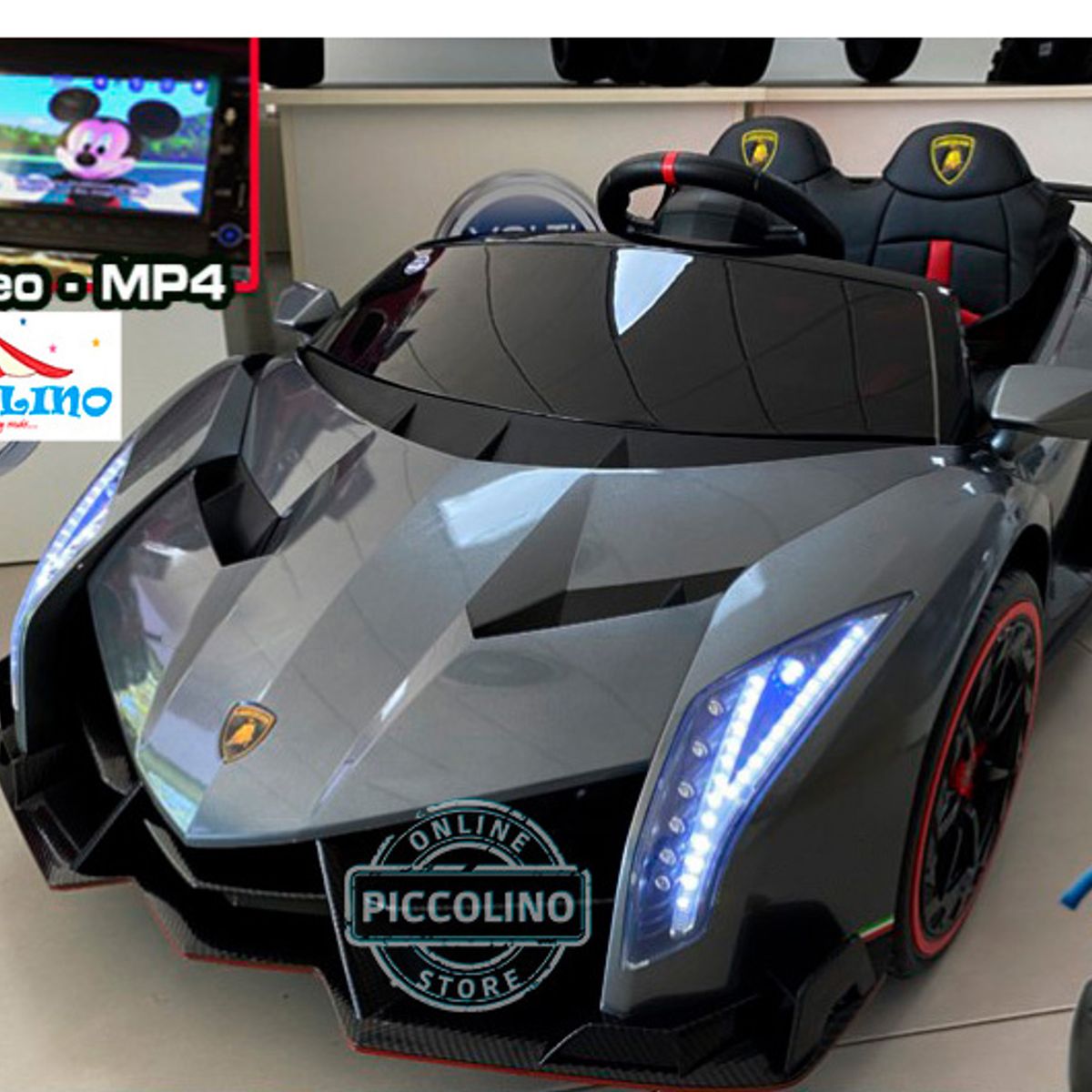 LAMBORGHINI - Auto Lamborghini Veneno Licenciado Carro a Bateria Niños