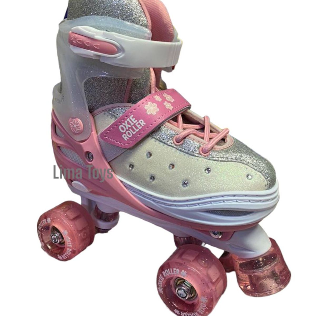 OXIEPRO - PATIN 4 RUEDAS OXIE ROSA TALLA S 31-34