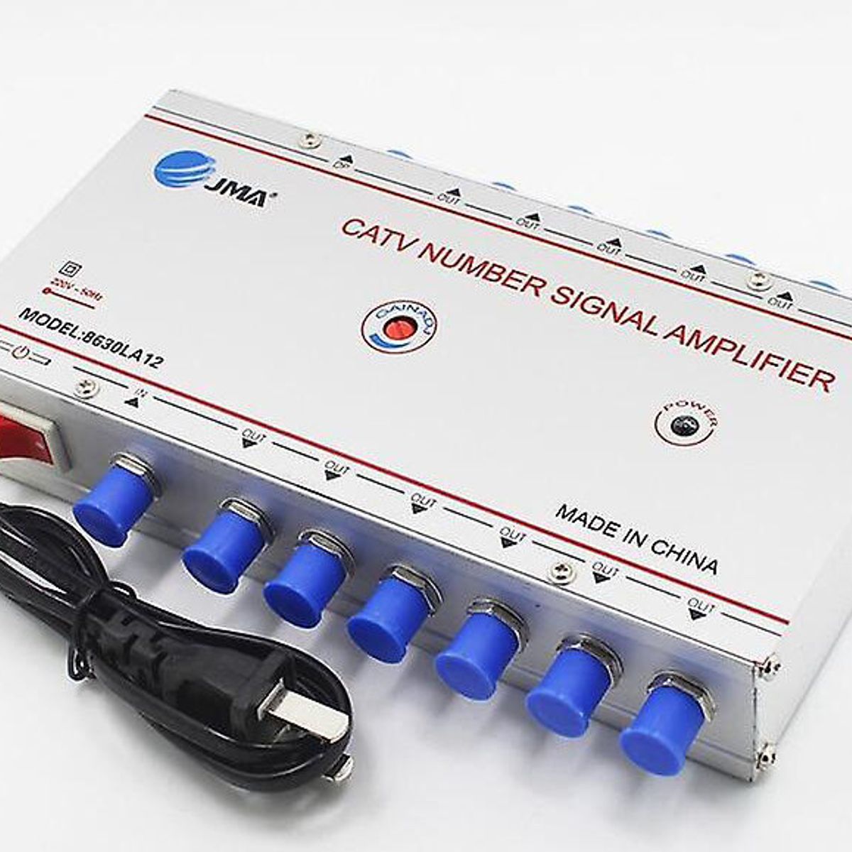JMA - AMPLIFICADOR 12 SALIDAS DE TELEVISION POR  CABLE - ANTENA