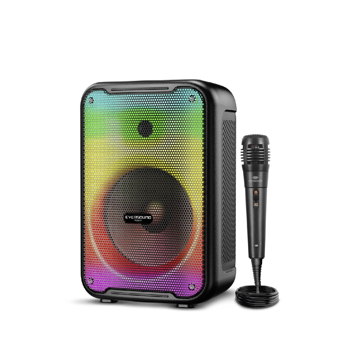 EVERSOUND - Parlante Bluetooth EVERSOUND Ev3003 - FUNKY 8 Con Micrófono