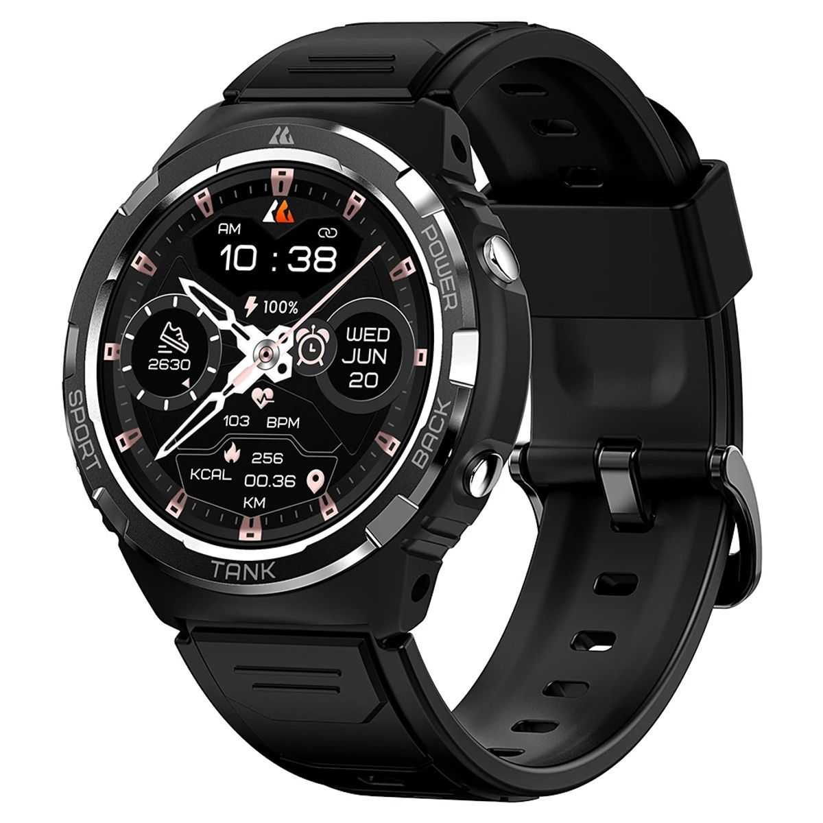KOSPET - Smartwatch KOSPET TANK S1 - Negro + Audífono