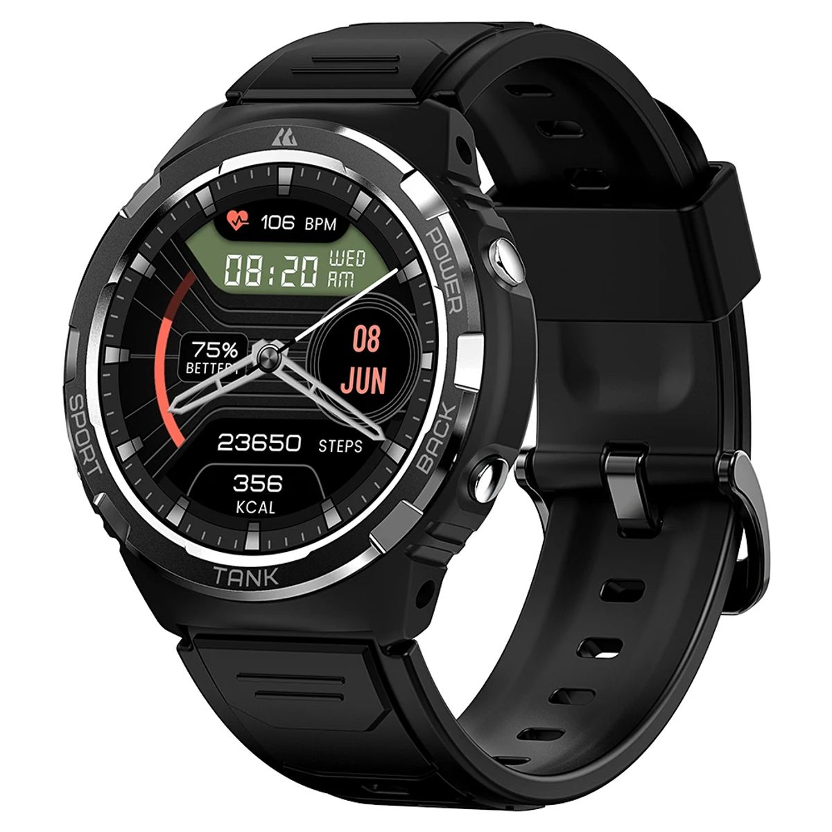 KOSPET - Smartwatch KOSPET TANK S1 - Negro + Audífono