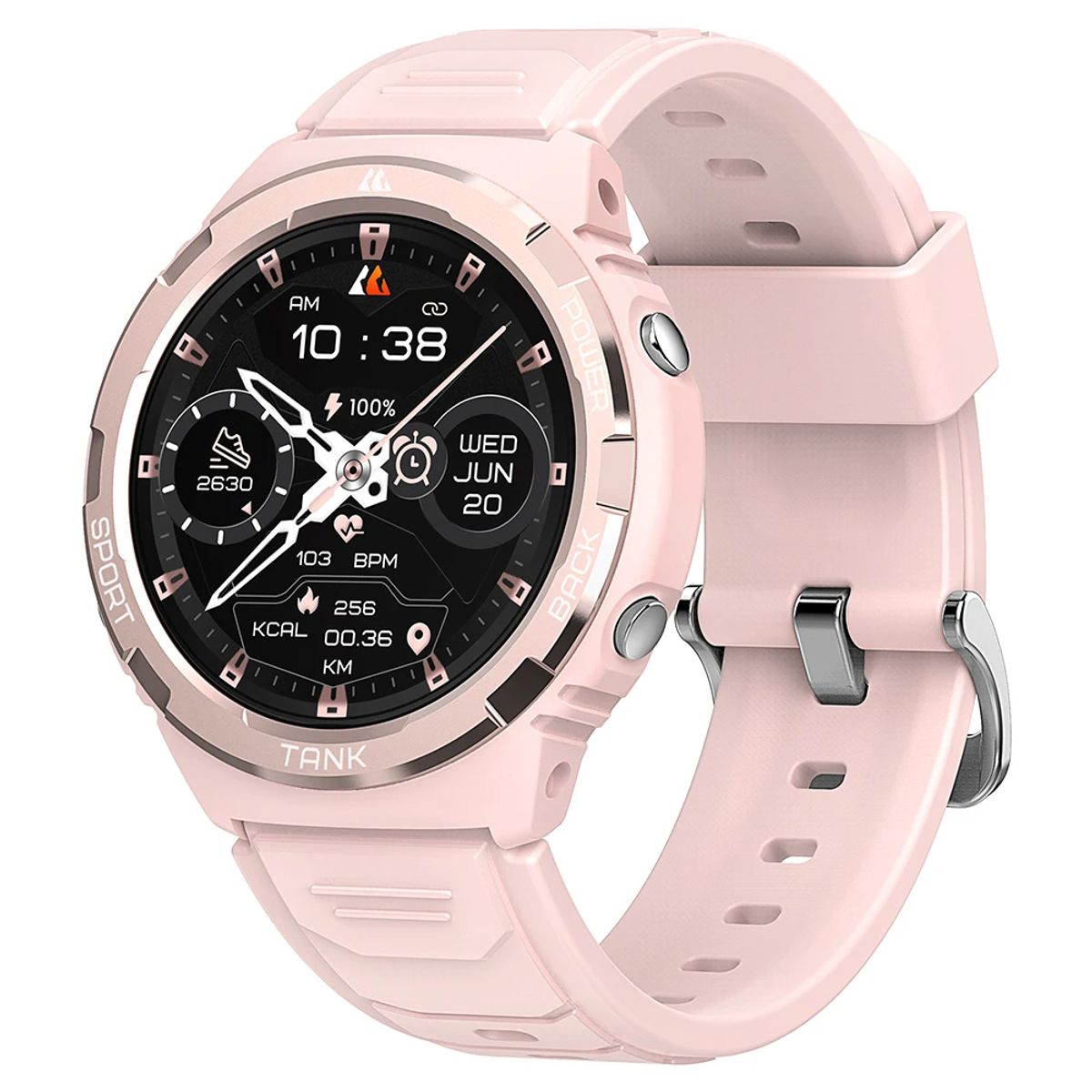 KOSPET - Smartwatch KOSPET TANK S1 - Rosado + Audífono