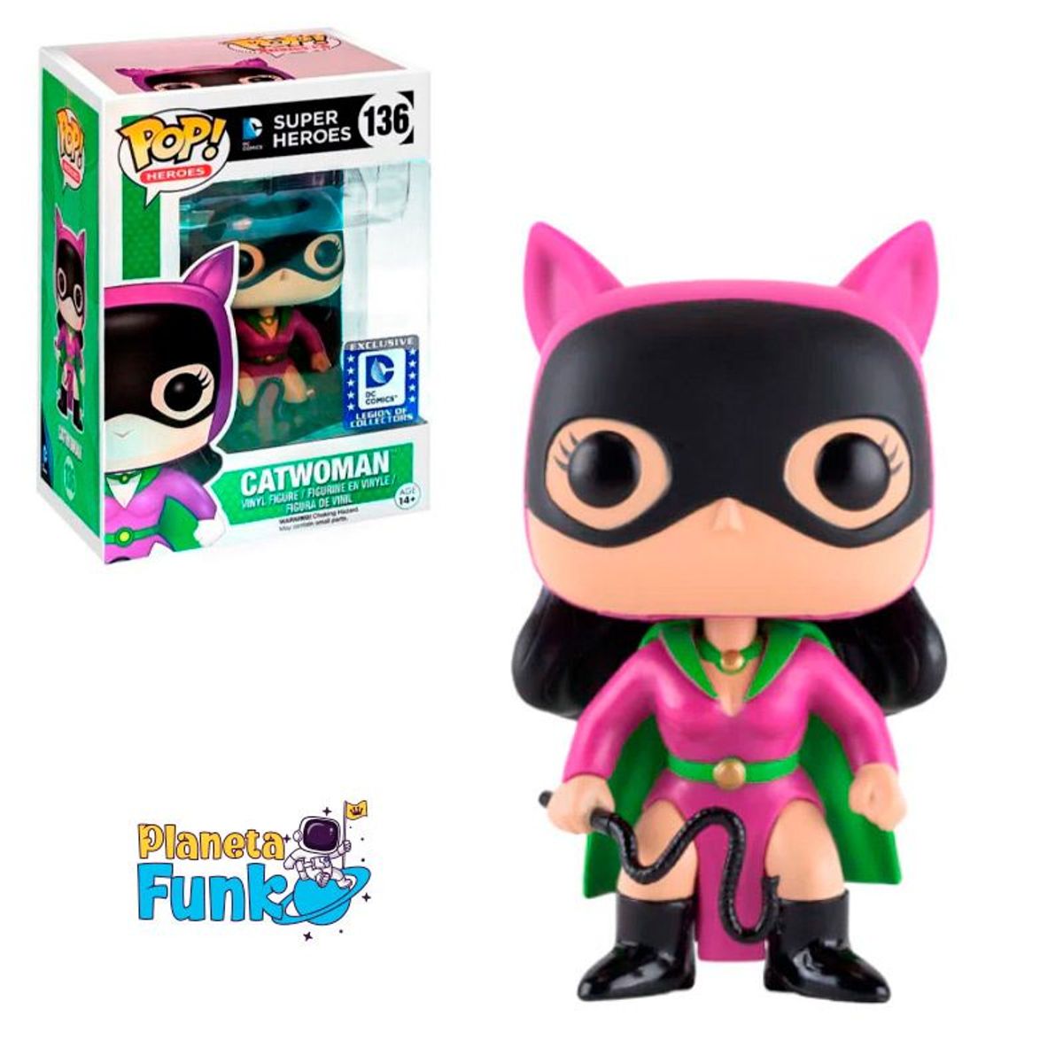 FUNKO - DC SUPER HEROES CATWOMAN 136 FUNKO POP