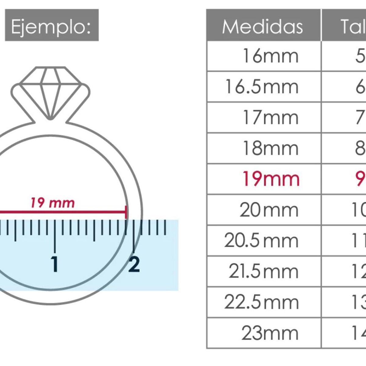 LA TIENDA 88 JOYAS Y ACCESORIOS - La Tienda 88 - Anillo De Pedida Mujer Bañado en Oro - Azul