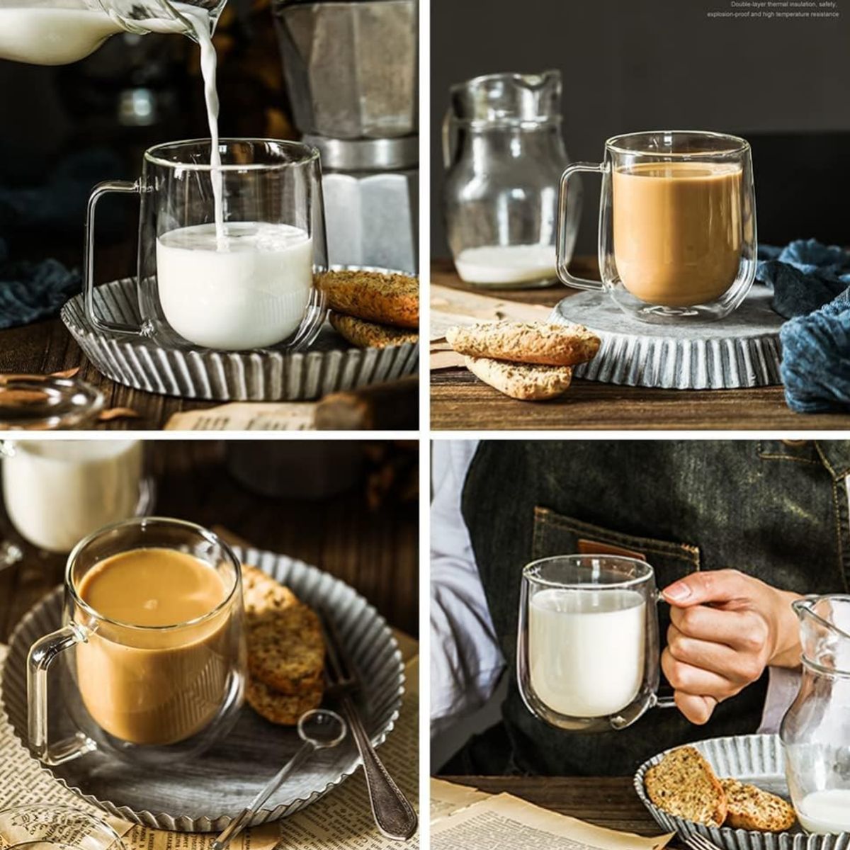 GENERICO - Taza doble fondo  400ml