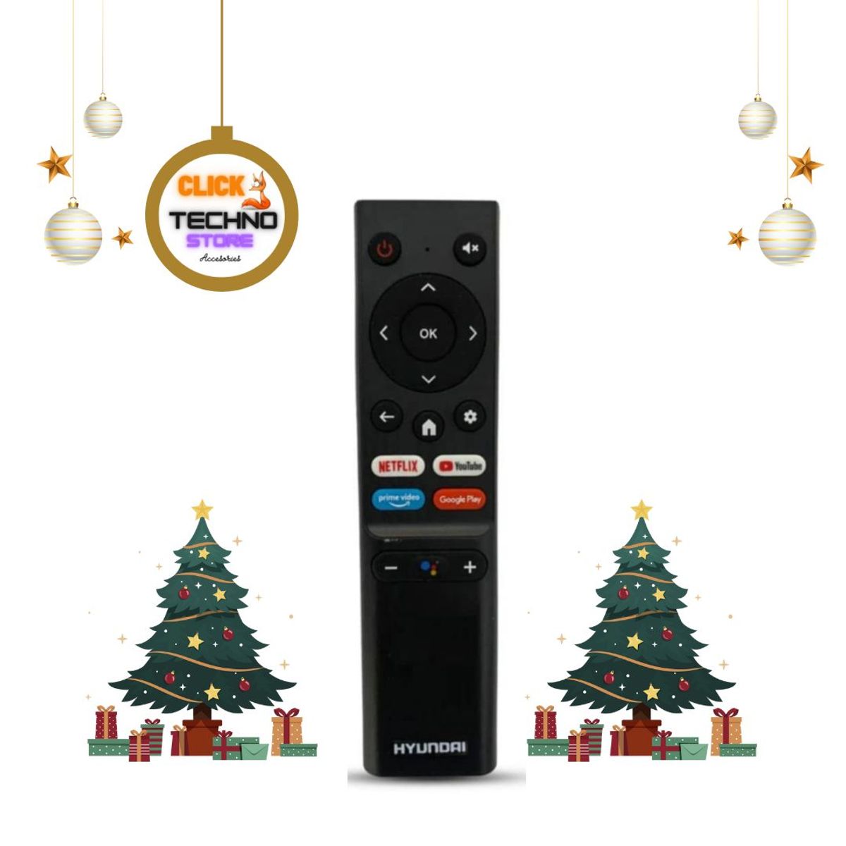 GENERICO - CONTROL REMOTO HYUNDAI PARA SMART TV ANDROID