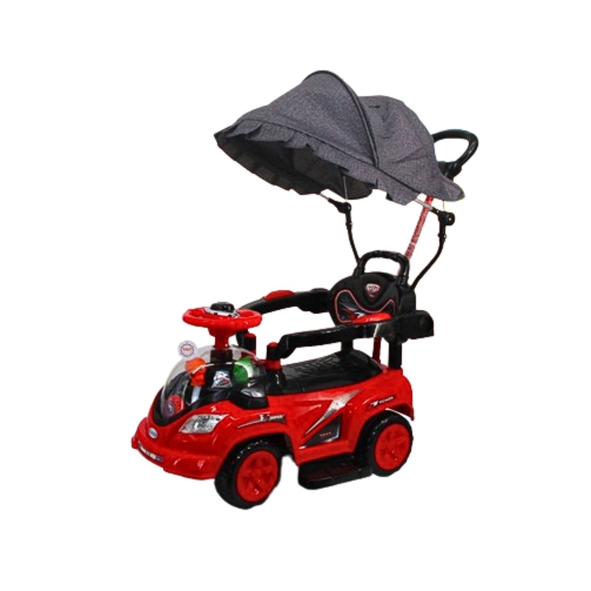 GENERICO - Carro de Juguete de Arrastre Led para niño