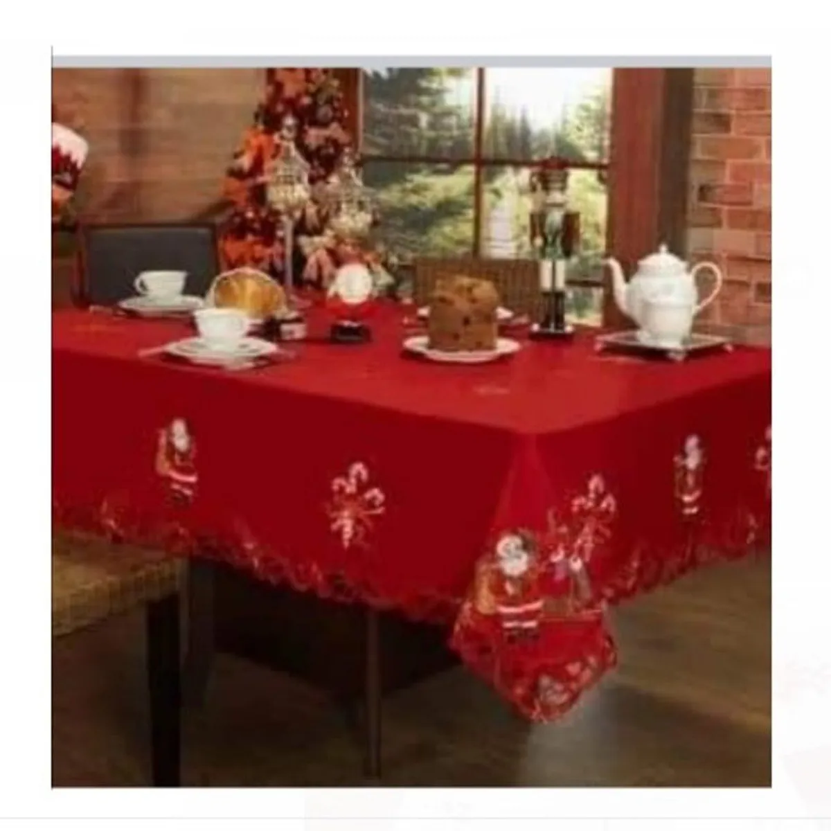 GENERICO - Manteles Navideños para Sillas de 8 de Calidad