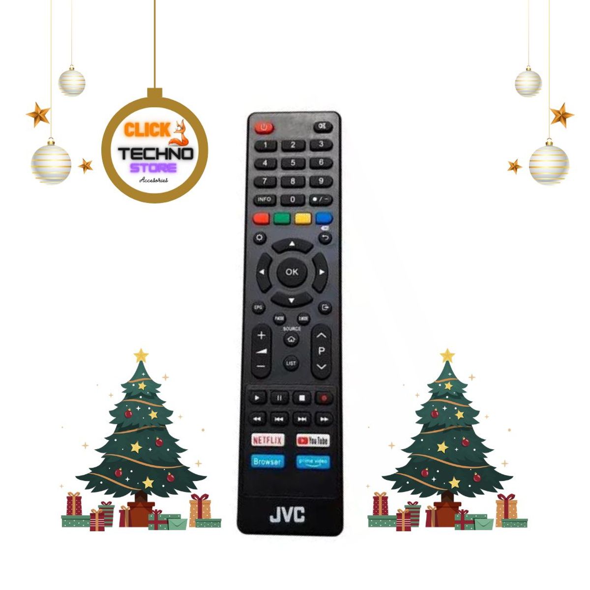 GENERICO - CONTROL REMOTO JVC PARA SMART TV